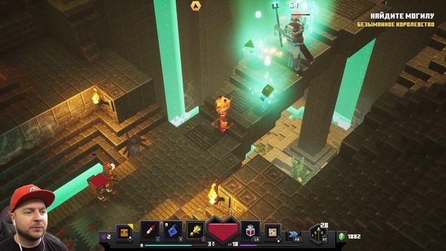 Minecraft Dungeons: Minecraft в стиле Diablo или Diablo в стиле Minecraft? смотреть онлайн