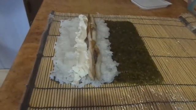 Роллы с копченым угрем. Простой, быстрый и бюджетный рецепт! Готовим дома! смотреть онлайн