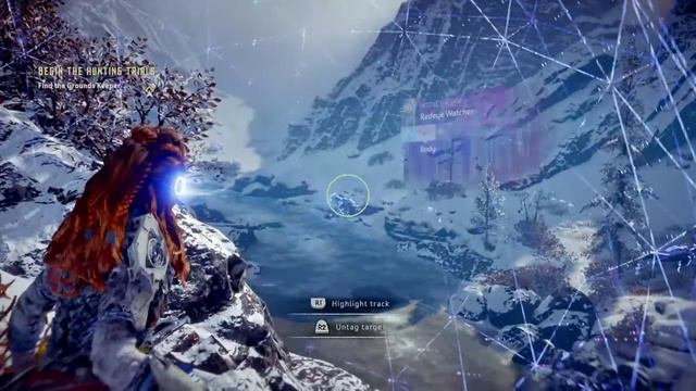 Horizon Zero Dawn: What is this watcher doing? смотреть онлайн