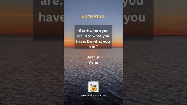 Motivational Quote | Arthur Ashe | EA смотреть онлайн