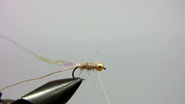 Нахлыст. Вязание мушки Hare's Pearl