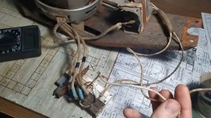 Подключение двигателя от стиралки с 4-ма проводами.