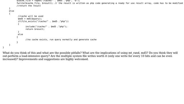 PHP Cache Strategy - Genius or Sheer Stupidity? смотреть онлайн