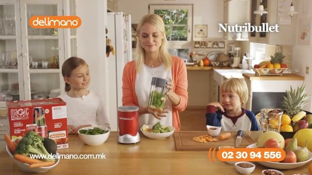 Nutribullet Red - Екстрактор на хранливи состојки смотреть онлайн