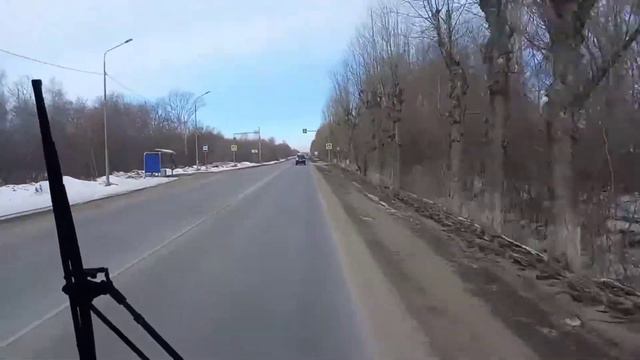 Омск.Вьезд в город по Черлакскому тракту до Черлакской оптовки. смотреть онлайн