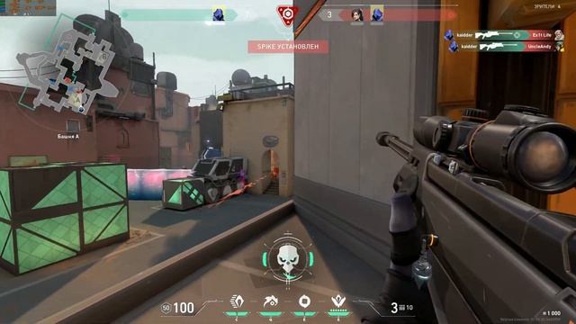 ГАЙД НА ОМЕНА ВАЛОРАНТ/ФИШКИ ДЛЯ ИГРЫ ЗА OMEN смотреть онлайн