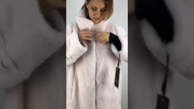 Шуба норковая Москвичка! Импортная норка. 110 см длина. цвет Розовый жемчуг. Рассрочка. Б/Пдоставк смотреть онлайн