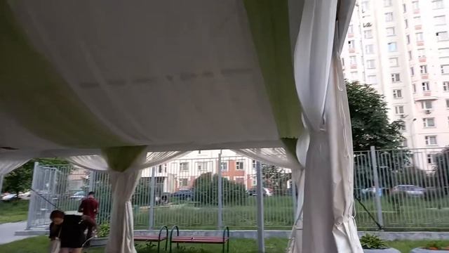 Декор шатра с торцевой стенкой 10 метров смотреть онлайн