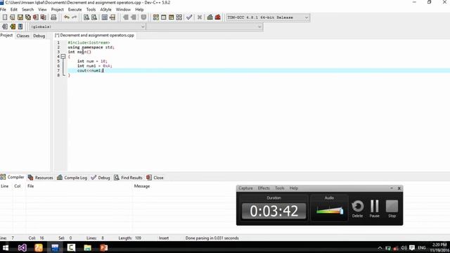 Literals And Constants in C++ In Hindi Urdu смотреть онлайн