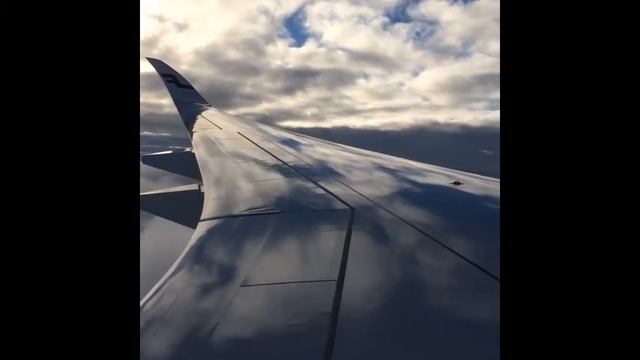 Finnair first Airbus A350 Windows view смотреть онлайн