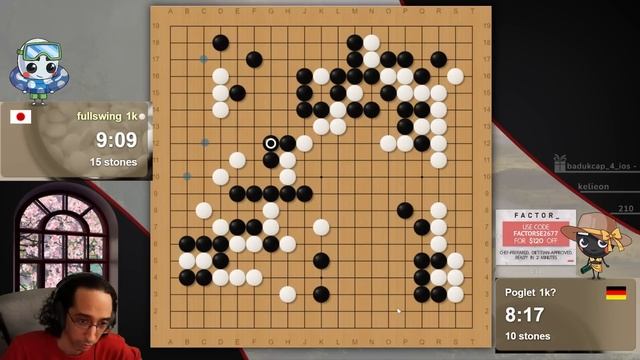 Tried a 1KYU Pandanet Game - Back to Basics Baduk смотреть онлайн