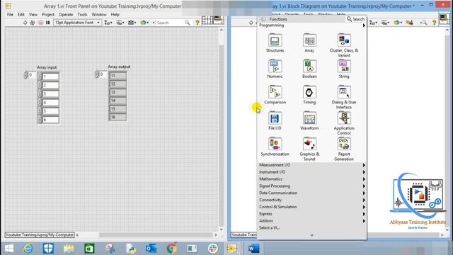 P8- Array in LabVIEW in Hindi | Array Operations part 1 | Array Indexing, Arithmetic Operations etc смотреть онлайн