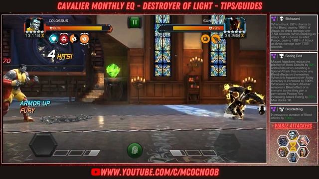 Destroyer of Light - Cavalier Event Quest - Chapter 1.2 - Carnage - MCOC - Oct 2021 смотреть онлайн