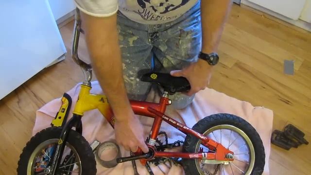 Convert Child's Bike To Balance Bike For Older Learner (i.e. Strider Bike)