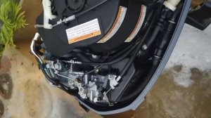 Лодочный мотор Yamaha F 6 NEW 2017 калатушка ещё та