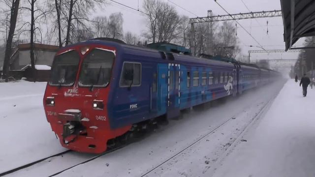 Электропоезд ЭД4М-0402 РЭКС