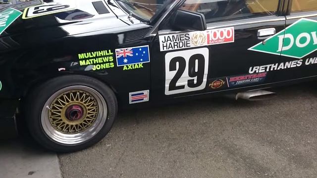 VK Group A race car start up. смотреть онлайн