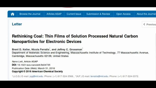 Making Electronics out of Coal. Instead of burning up, let’s make Devices from Coal смотреть онлайн