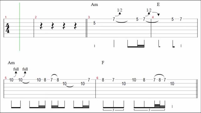 Helloween - A Tale That Wasn't Right (Slow) Guitar Solo смотреть онлайн