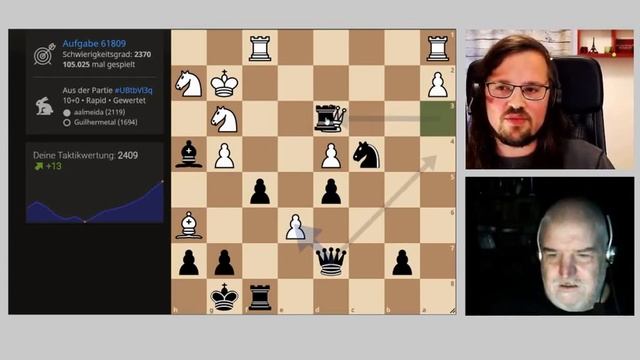 Schach Taktik lernen mit dem SCHACHPANDA || Wir knacken 2400 auf Lichess - Teil2 смотреть онлайн