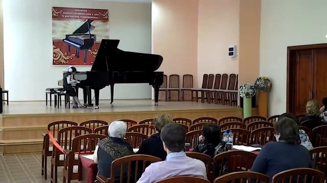 Горячева Ангелина \ А. Лешгорн, И. С. Бах, Э. Григ. смотреть онлайн