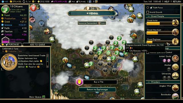 Let`s Play Civilization 5 Brave New World : Moroccan Wall Street Domination Part 8 смотреть онлайн