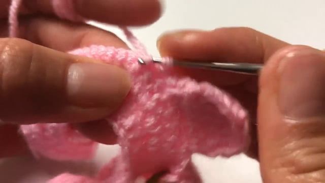 วีธีถักดอกcamellia