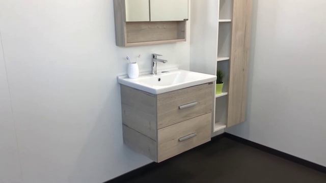 Зеркальный шкаф Comforty Парма 60 4143488 Дуб дымчатый смотреть онлайн