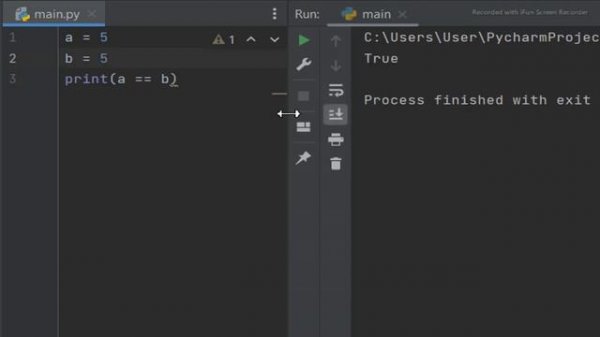 True и False на Python