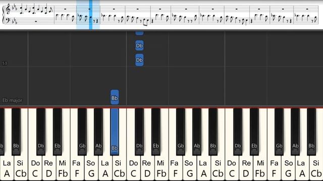 Coldplay - Clocks | Piano Tutorial | Medium | Notes смотреть онлайн