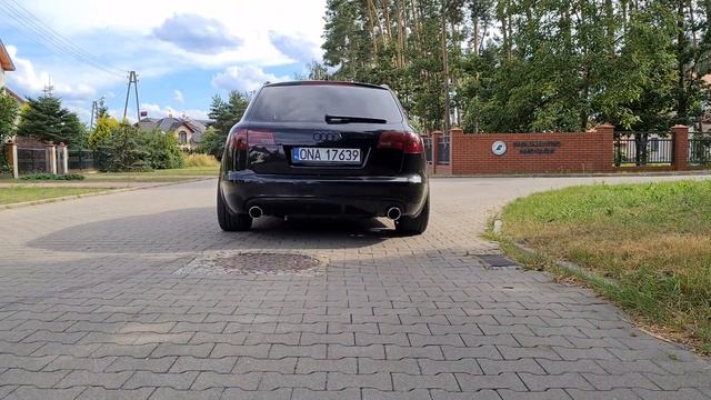 A6 c6 2.7 tdi bez końcowych tłumików, przelot. Exhaust смотреть онлайн