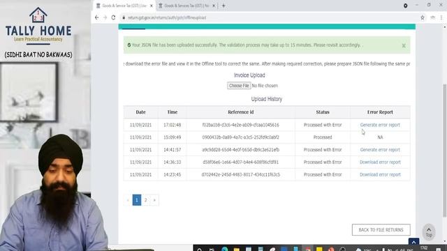 HSN/SAC SUMMARY ERROR IN GSTR1 | HOW TO UPLOAD HSN/SAC SUMMARY FOR SERVICE INDUSTRY IN GSTR1 смотреть онлайн
