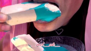 📹 Мел с Пастой, Мокрый Хруст Мела asmr chalk crunch, mukbang → #Fairy_Flower