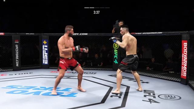 ИРЖИ ПРОХАСКА VS АЛЕКСАНДР РАКИЧ UFC 4 CPU VS CPU