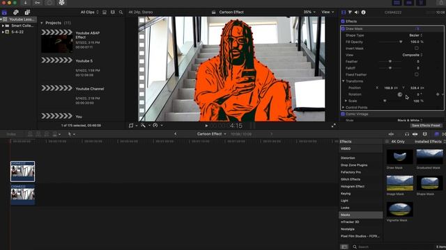 Final Cut Pro CARTOON EFFECT 2022! смотреть онлайн