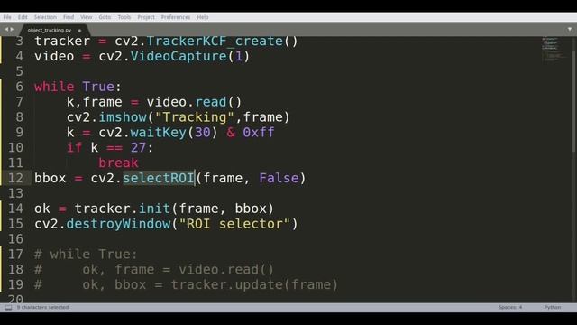 Object Tracking Tutorial with code - Using OpenCV Python KCF - Easy to Code смотреть онлайн