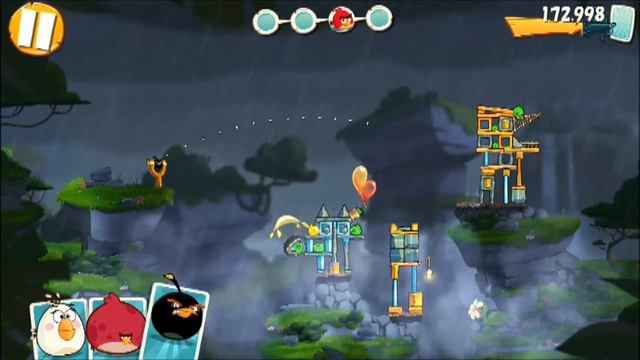 Angry Birds 2　Level 80　2-STAR　No Boosters　×1.5 【アングリーバード2攻略・2つ星クリア動画】 смотреть онлайн