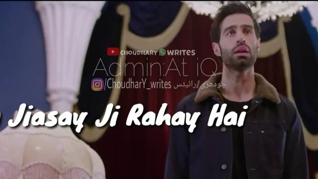 Ankhuu mein ansu lay kay?sad song hit lines,❣????⚘|Sad song stat??us|by ChoudharY_writes????❣? смотреть онлайн