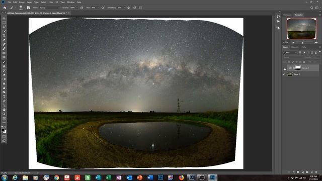 Milky Way Panorama Post Processing смотреть онлайн