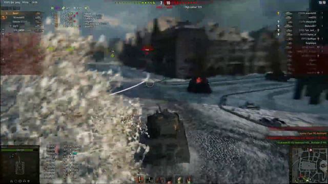 World of Tanks T26E4 Super Pershing 10 kills 11 medals смотреть онлайн