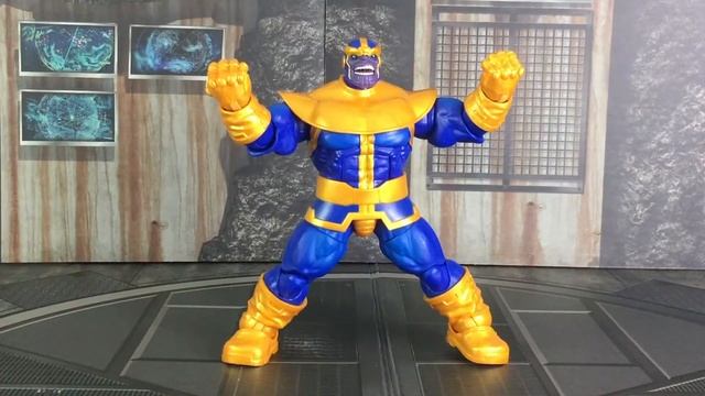 Hasbro Marvel Legends Deluxe The Infinity Gauntlet Thanos Figure Review смотреть онлайн