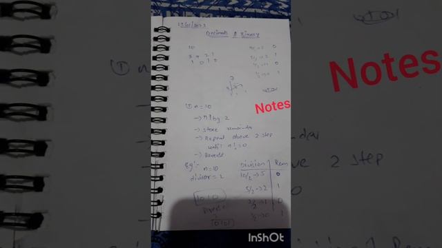 #Day5 learning DSA || code help || Decimal and binary || смотреть онлайн