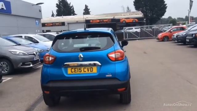 RENAULT CAPTUR DYNAMIQUE MEDIANAV ENERGY TCE S/S BLUE 2015 смотреть онлайн