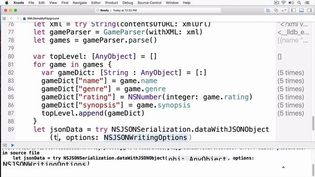 Reading and Writing JSON - Saving Data in iOS - raywenderlich.com смотреть онлайн