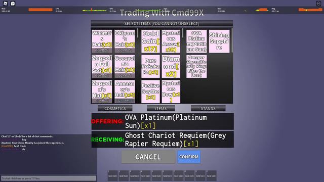 [YBA] Ws ONLY!! SP OVA FOR WISPY CHARIOT! смотреть онлайн