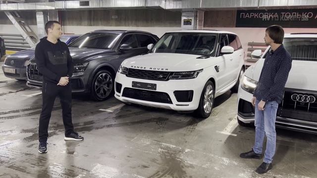 Забираем машины клиентов из Кореи, Audi Q8, Range Rover Sport смотреть онлайн