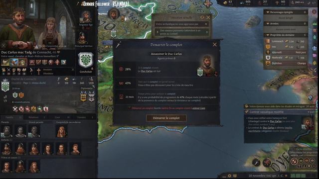 [FR][REDIFF] Crusader King III - Le roi Murchad d'irlande #13 смотреть онлайн