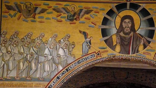 Balilica san Paolo fuori le Mura, Mosaici Abside ed Arco manortiz n смотреть онлайн