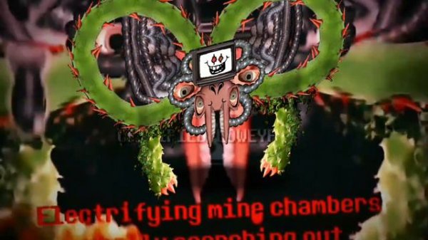 Undertale The Mind Electric Patience Bravery Integrity Kindness Justice Omega Flowey Flowey