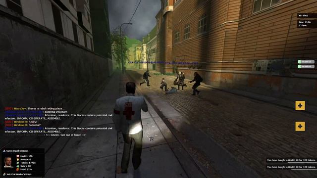 GarrysMod HL2RP Apex Green Fog Zombie Event смотреть онлайн